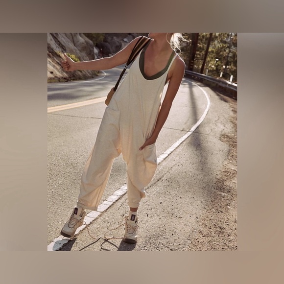 NWT Free People Movement Hot Shot Onesie - Banana Yellow - S - Picture 5 of 8